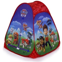 Палатка детская игровая Щенячий патруль в сумке
