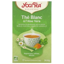 Yogi Tea Th? Blanc ? l Aloe Vera Bio 17 Sachets