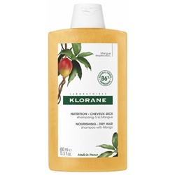 Klorane Nutrition - Cheveux Secs Shampoing ? la Mangue 400 ml