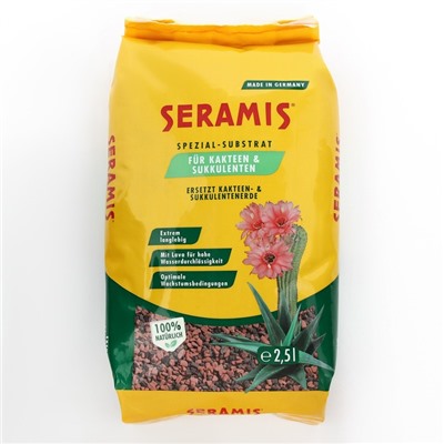Гранулят "Seramis", для кактусов и суккулентов,  2,5 л
