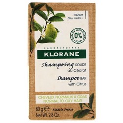Klorane Shampoing Solide au C?drat 80 g