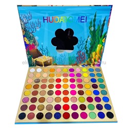 Палетка теней HUDABOMEI Mermaid Eyeshadow Palette, 70 цветов (125)