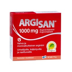 Витамины для сердца Argisan L-аргинин 1000 мг 60 таб