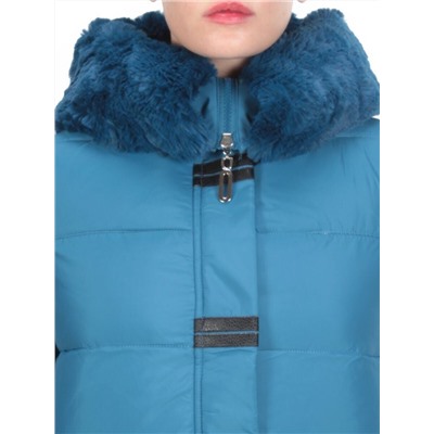 B15-888 GRAY/BLUE Куртка зимняя женская KEMIRA (200 гр. холлофайбера)