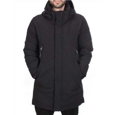 4009 BLACK Куртка мужская зимняя ROMADA (200 гр. холлофайбер)
