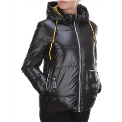 8260 BLACK Куртка демисезонная женская BAOFANI (100 гр. синтепон) размер 46