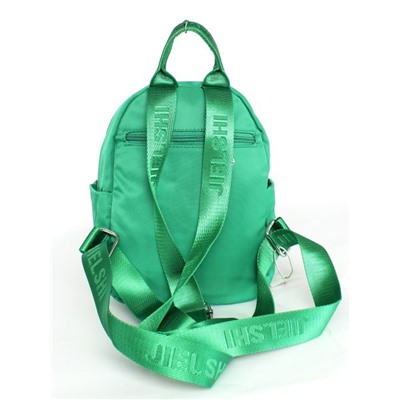 Рюкзак жен текстиль JLS-5299,  1отд,  4внеш+3внут карм,  зеленый 260984