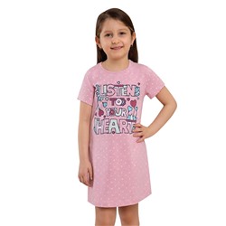 Ночная рубашка для девочки с коротким рукавом Baykar (9115)