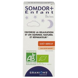 Granions Somdor+ Enfant Relaxation Sommeil Bio 125 ml
