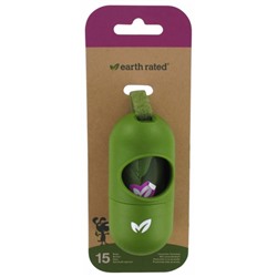 Earth Rated Distributeur Sachets Ramasse Crottes 15 Sachets