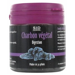 S.I.D Nutrition Digestion Charbon V?g?tal 30 G?lules