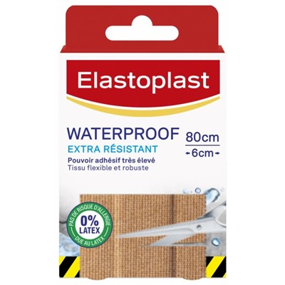 Elastoplast Pansement Extra R?sistant Waterproof 8 Bandes de 10 cm x 6 cm