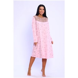 Женская ночная сорочка 35323 Розовый