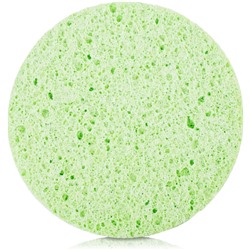 TARTISO Спонж для умывания маленький зеленый 7 см
