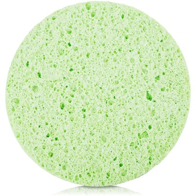 TARTISO Спонж для умывания маленький зеленый 7 см