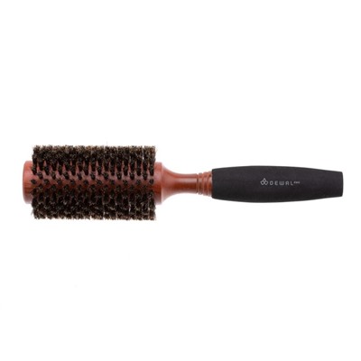 Dewal Брашинг для волос с натуральной щетиной / Деревянная BRWC604, 34/65 мм, коричневый