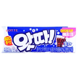 Жевательная резинка со вкусом колы Whatta Big Bubble Gum Lotte, Корея, 23 г