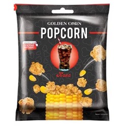 «Golden Corn», попкорн карамельный со вкусом колы, 50 гр