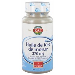 Kal Huile de Foie de Morue 370 mg 100 G?lules