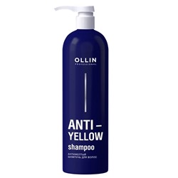 OLLIN ANTI-YELLOW Антижелтый шампунь для волос 500 мл