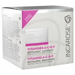 Incarose Pure Solutions Vitamines A C E F Cr?me Active Perfectrice 50 ml