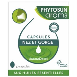 Phytosun Ar?ms Aromadoses Nez et Gorge 30 Capsules