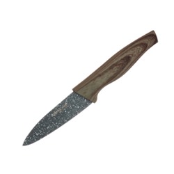 Нож кухонный овощной 9 см Алмаз / 803-077 /уп 6/ нерж.сталь