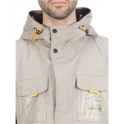 A10 BEIGE Куртка мужская демисезонная FASHION (100% полиэстер)