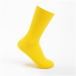 Носки женские, цвет жёлтый неон, размер 36-40