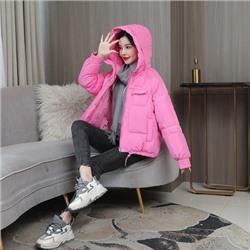 Куртка женская арт МЖ56, цвет:розовый