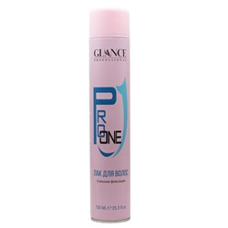 Лак для волос Glance Professional Pro One Сильная фиксация 750 ml