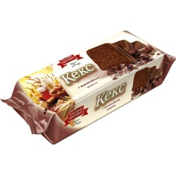 Кекс бисквитный с Шоколадным вкусом 225г/Русский Бисквит