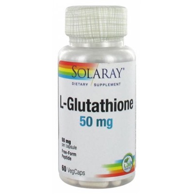 Solaray L-Glutathione 50 mg 60 Capsules V?g?tales