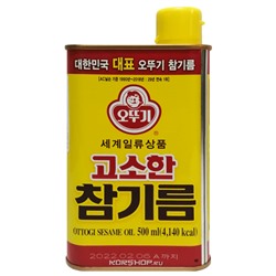Нерафинированное кунжутное масло Ottogi, Корея, 500 мл Акция