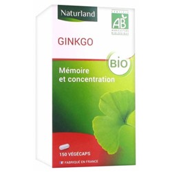Naturland Ginkgo Bio 150 V?g?caps
