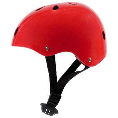 Шлем защитный. 4-16лет / Yan-1+1R / уп 50 / красный