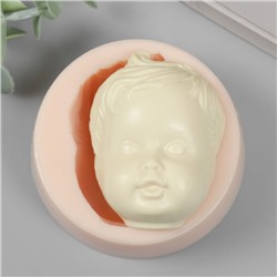 Молд силикон "Лицо младенца" №4 7х5,5х2,8 см