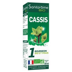Santarome Bio Cassis 30 ml