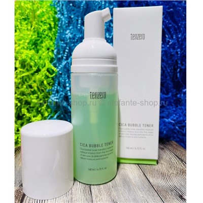 Тоник с центеллой азиатской TENZERO Cica Bubble Toner 140ml (125)