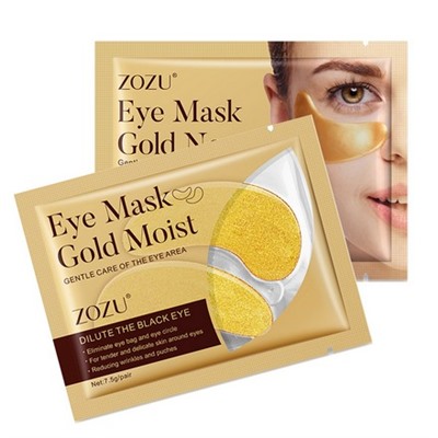 Патчи для глаз Zozu Gold Nourish Eye Mask (упаковка 10шт)