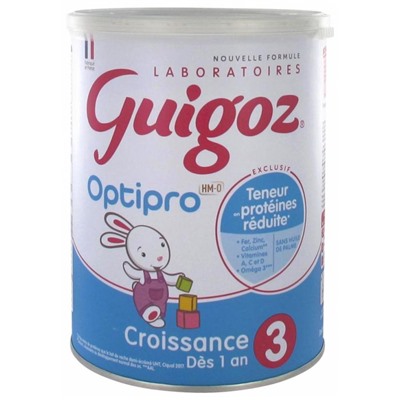 Guigoz Optipro 3 Lait de Croissance d?s 1 An 800 g