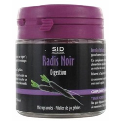 S.I.D Nutrition Digestion Radis Noir 30 G?lules
