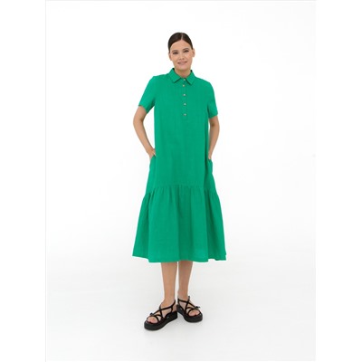 Платье женское КЛ-7521-ИЛ23 светло-зеленое