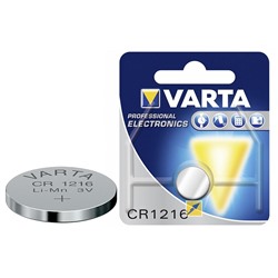 Батарейка литевая VARTA CR1216 бл/1