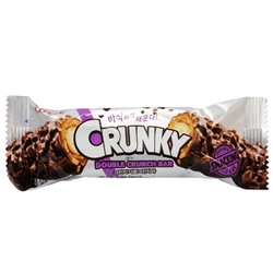 Шоколадный батончик Crunky Double Crunch Bar Lotte, Корея, 36 г Акция