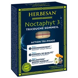 Herbesan Noctaphyt 3 Tricouche Sommeil 15 Comprim?s