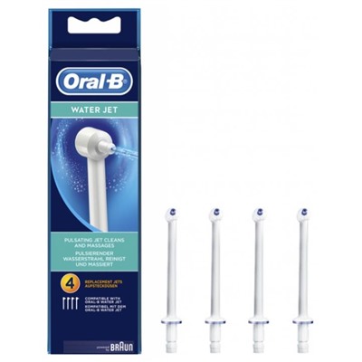 Oral-B Water Jet 4 Canules de Remplacement