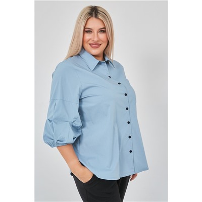 Рубашка Luxury Moda 1209 серо-голубой