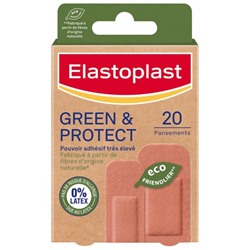 Elastoplast Pansement Green and Protect 20 Pansements