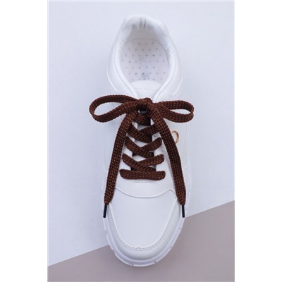 Шнурка для обуви №GL47-1 Темно-коричневый